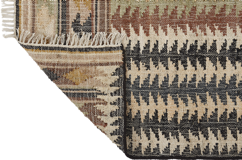 Gulvtæppe - Jute Kelim, Fir