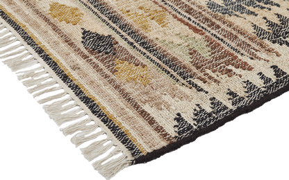 Gulvtæppe - Jute Kelim, Fir