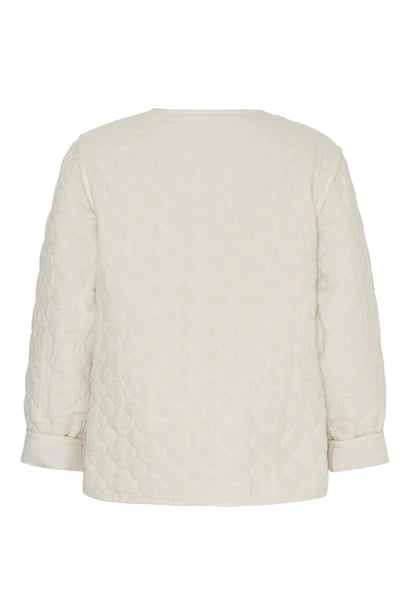 Jakke - Charlie Quilt, Hvid Sand