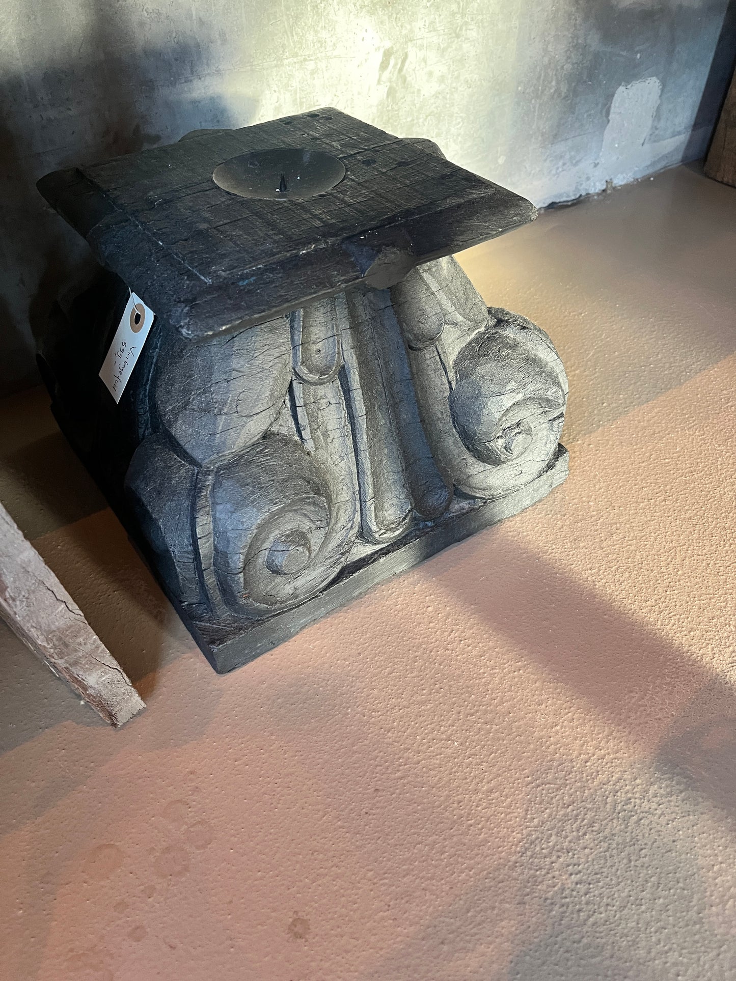 Lyseholder - Vintage, Sort