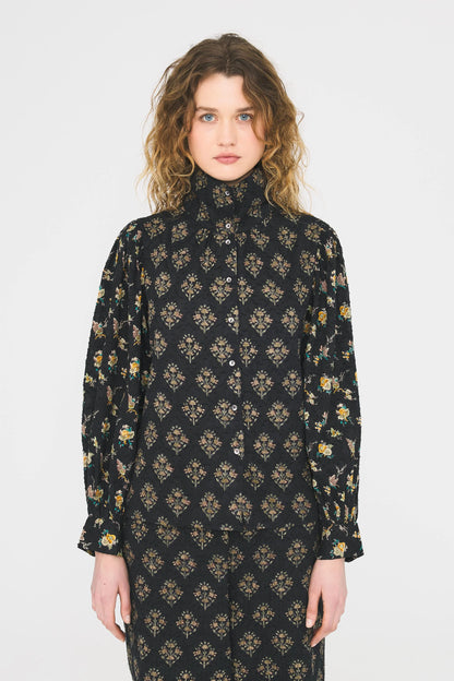 Skjorte - Chino, Sort