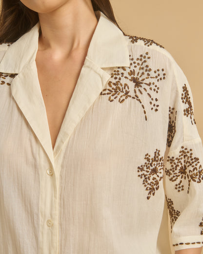 Skjorte - Clarao, Camel