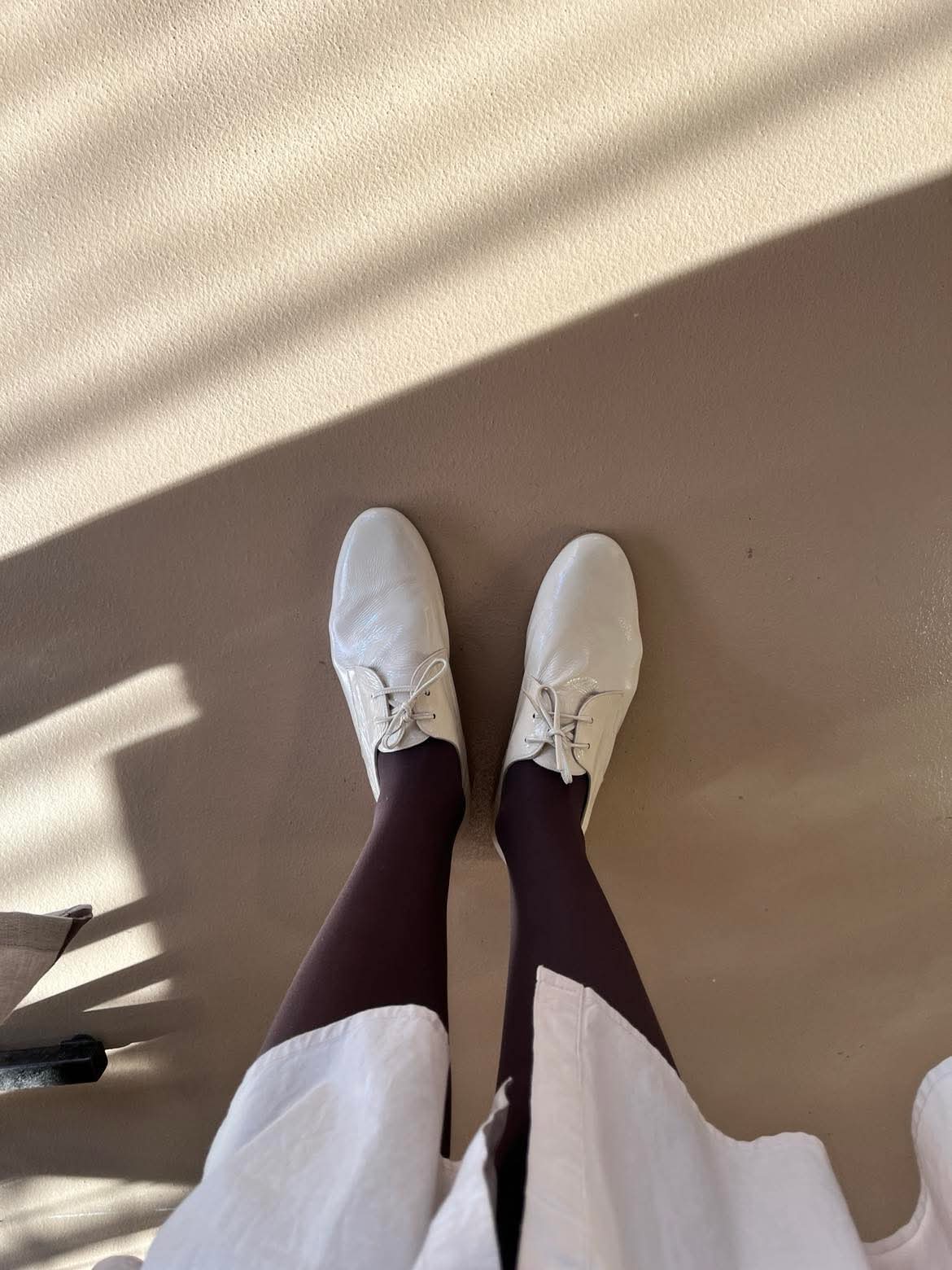 Sko - Emma Glossy, Ivory