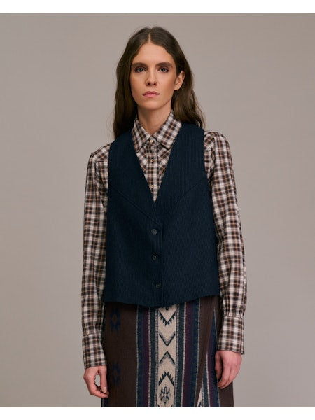 Vest - Gopo, Bleu (Blå)