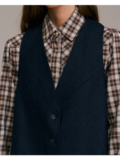 Vest - Gopo, Bleu (Blå)