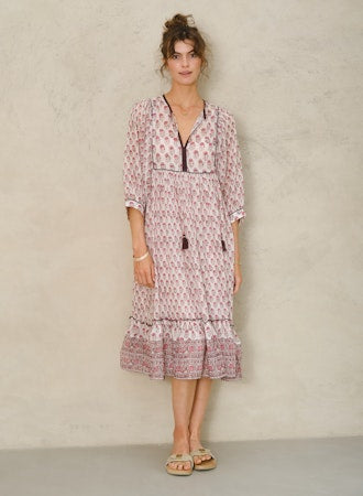 Kjole - Kiki Print, Pink