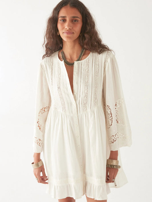 Kjole - Normandie Clementin, White Lilies