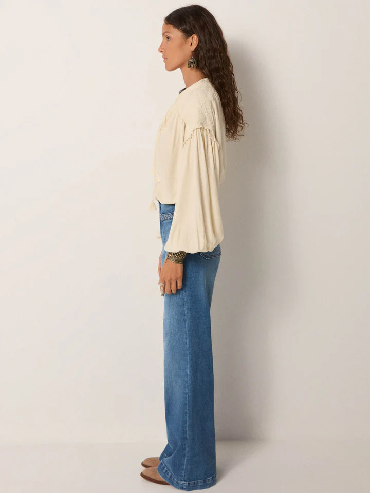 Skjorte - Vega, Soft Ecru