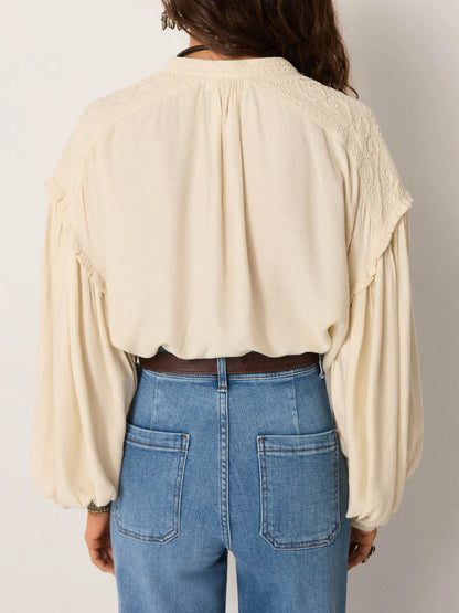 Skjorte - Vega, Soft Ecru