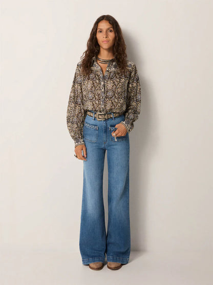 Skjorte - Amrit, Blue Orchid