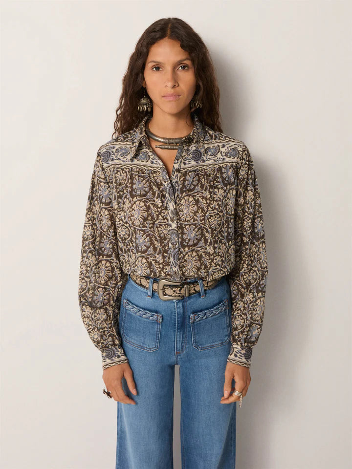 Skjorte - Amrit, Blue Orchid