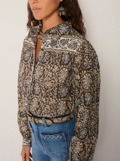 Skjorte - Amrit, Blue Orchid