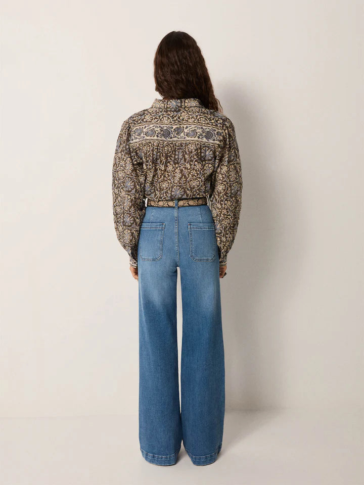 Skjorte - Amrit, Blue Orchid