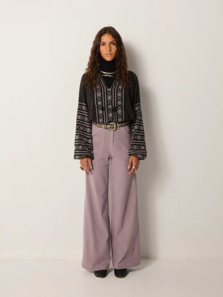 Bukser - Clyde, Barrow Lila