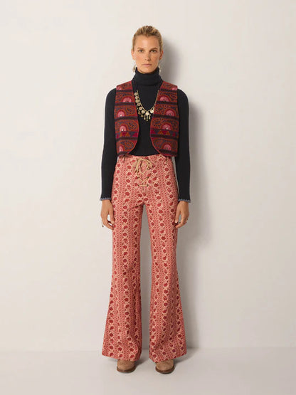 Vest - Elodie, Burgundy