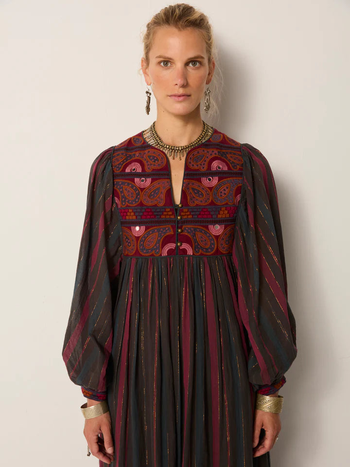 Kjole - Isadora, Burgundy