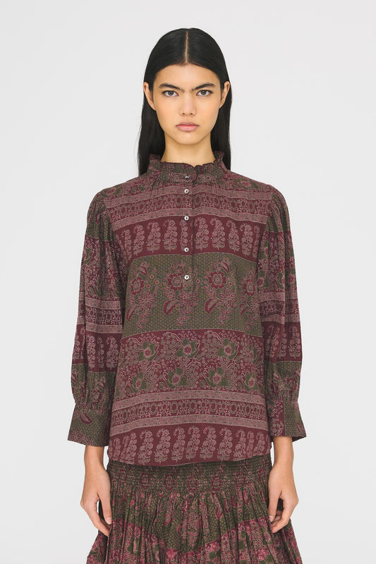 Bluse - Mareva, Kaki