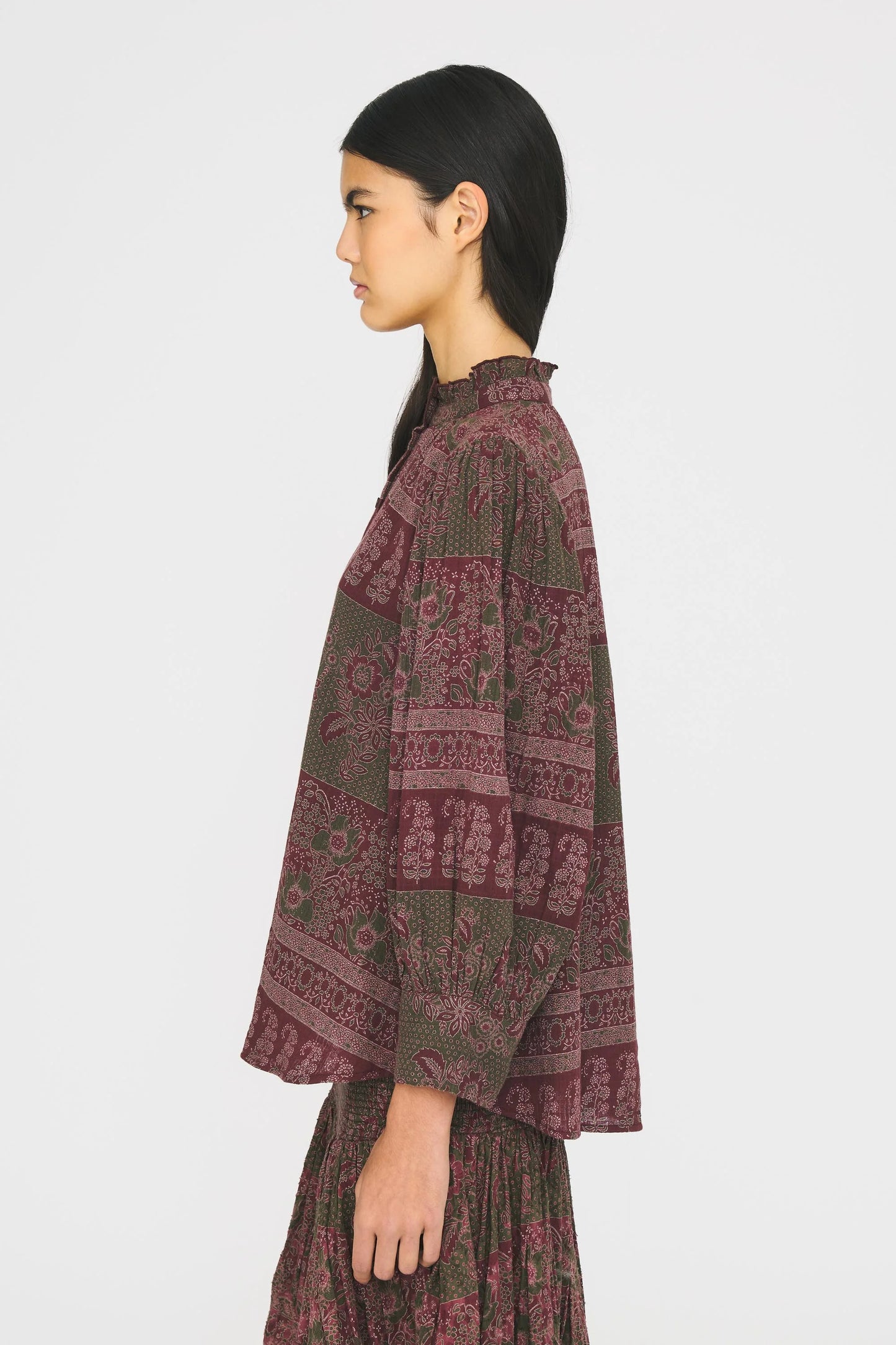 Bluse - Mareva, Kaki