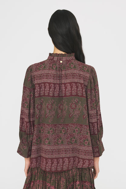 Bluse - Mareva, Kaki