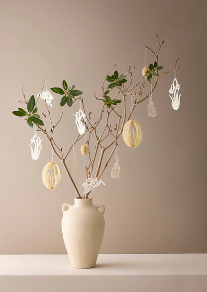 Julepynt - Papir Vintergækker