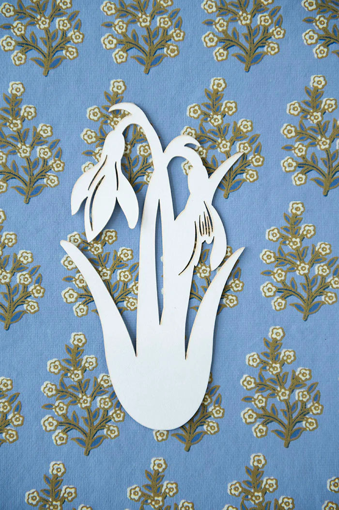 Julepynt - Papir Vintergækker