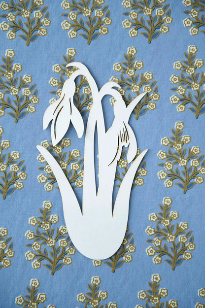 Julepynt - Papir Vintergækker