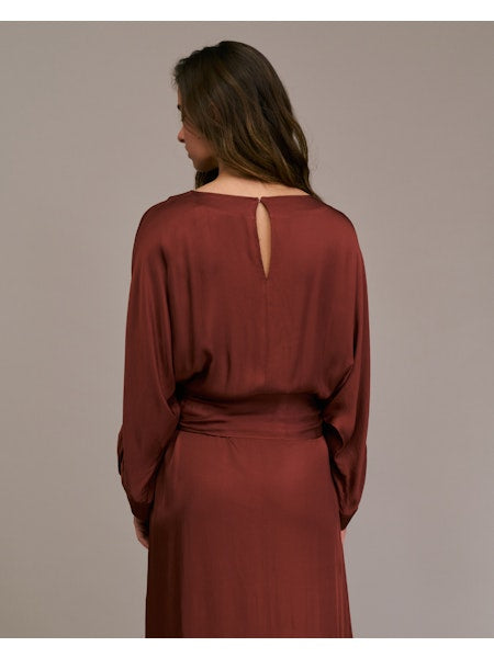 Kjole - Remina, Cognac