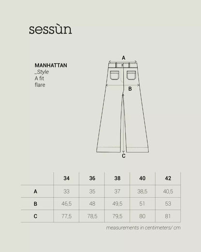 Bukser - Manhattan, Denim Blue