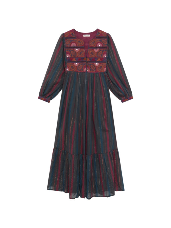 Kjole - Isadora, Burgundy