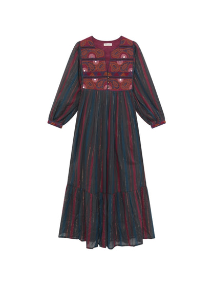 Kjole - Isadora, Burgundy