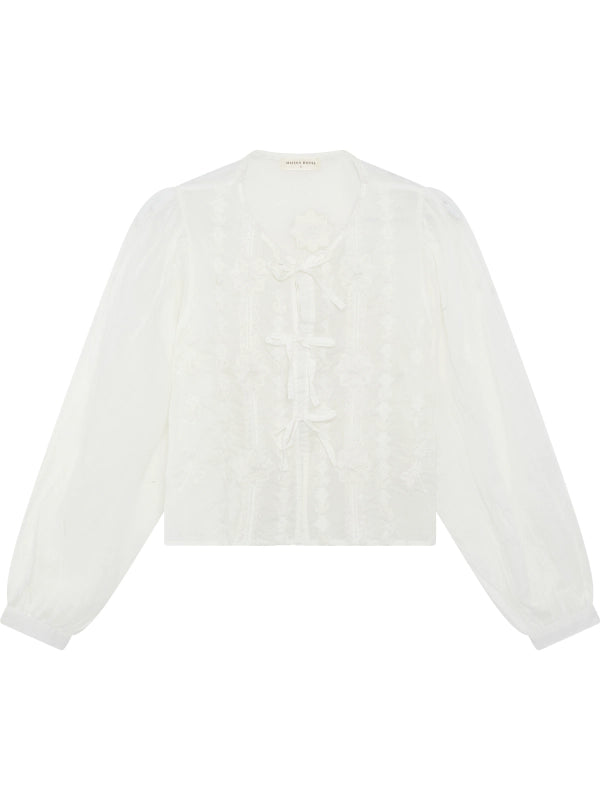 Skjorte - Lord Byron Ludovic, Pearl