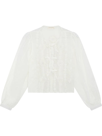 Skjorte - Lord Byron Ludovic, Pearl