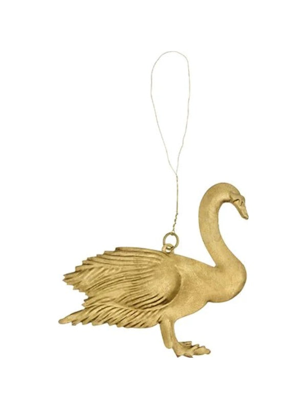 Julepynt - Golden Ornament Swan