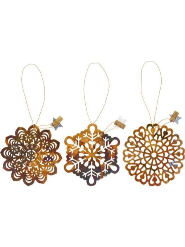 Julepynt - Gloria Snekrystal, Messing