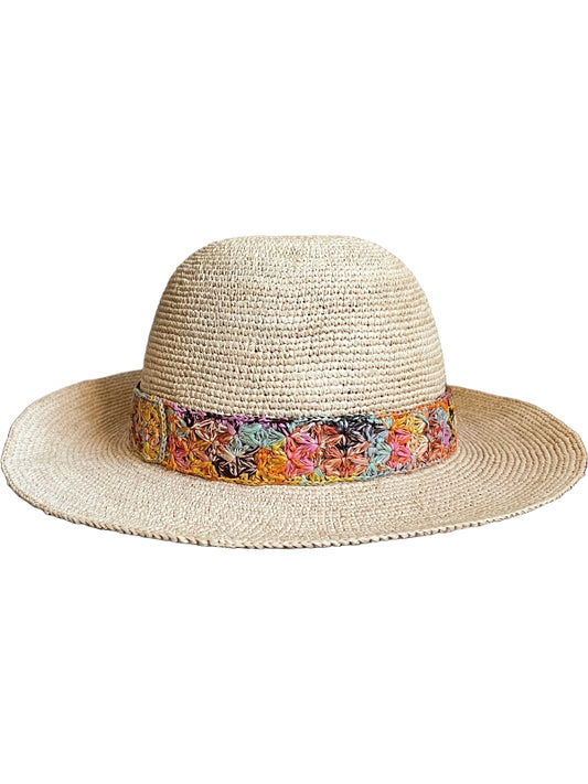 Hat - Raffia B9 Raya, Arlequin