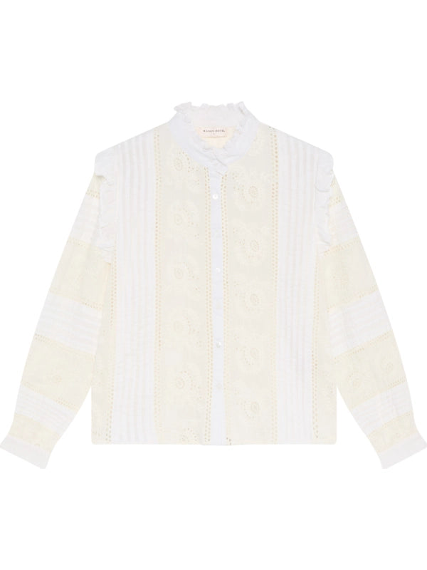Skjorte - Delphine, Marfil