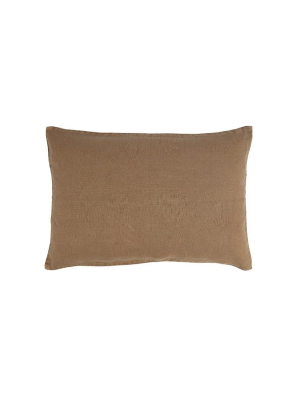 Pude - Hør m/Fyld, Cognac