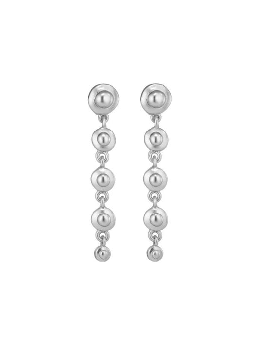 Øreringe - Jury Lange, Sølv