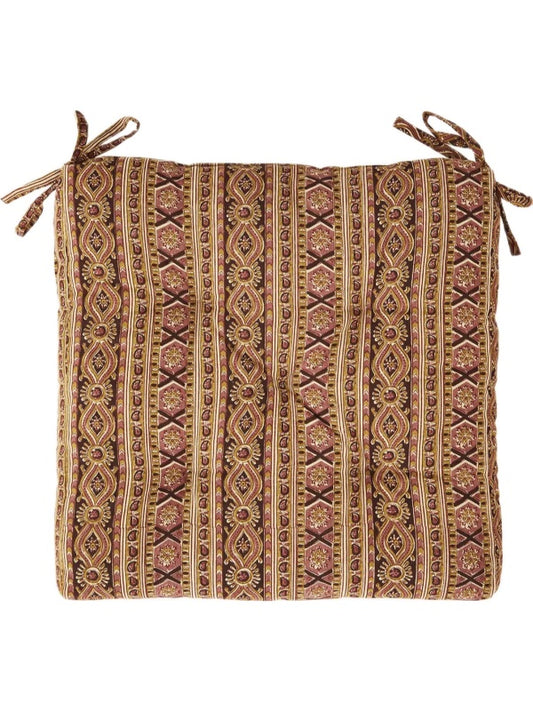 Hynde - Printed (45x45 cm), Hindbær/Rubinvin/Oliven