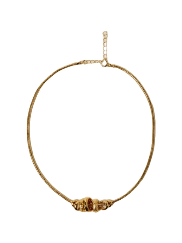 Halskæde - Jaya, Forgyldt