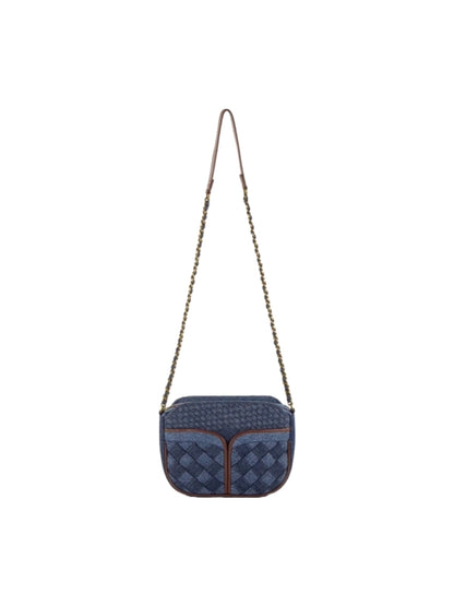 Taske - Divine Flettet, Denim Blue