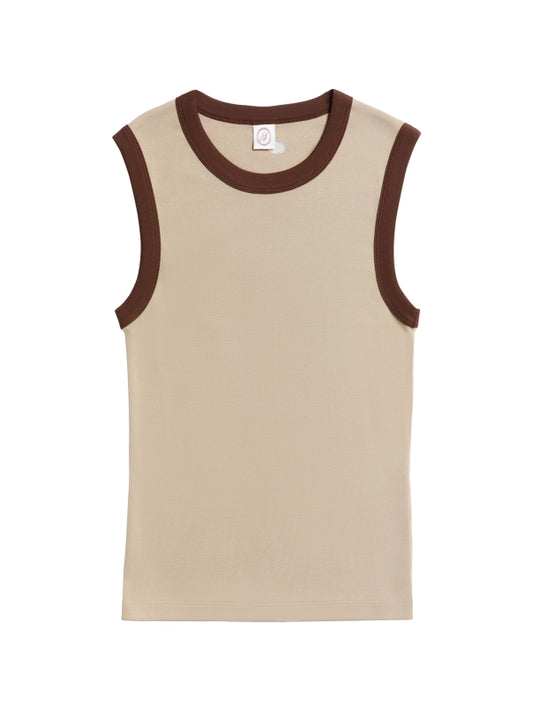 Tanktop - June, Taupe