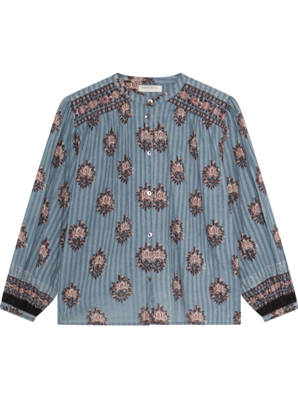 Skjorte - Omara, Cerulean Mist