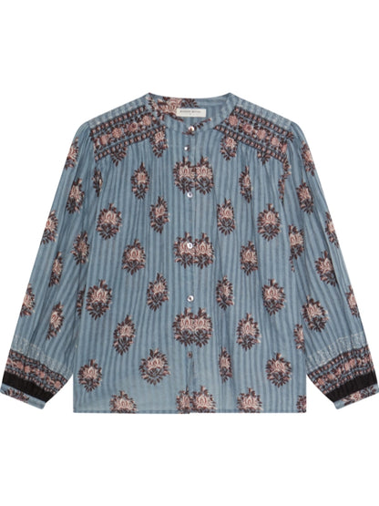 Skjorte - Omara, Cerulean Mist