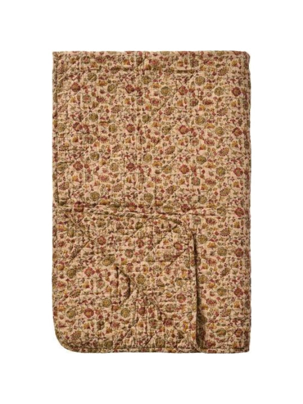 Tæppe - Quilt, Blomsterranker