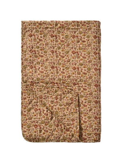 Tæppe - Quilt, Blomsterranker