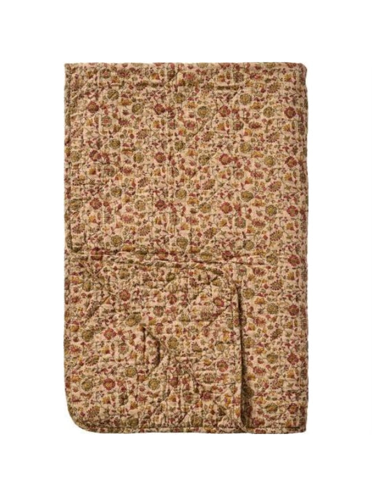 Tæppe - Quilt, Blomsterranker