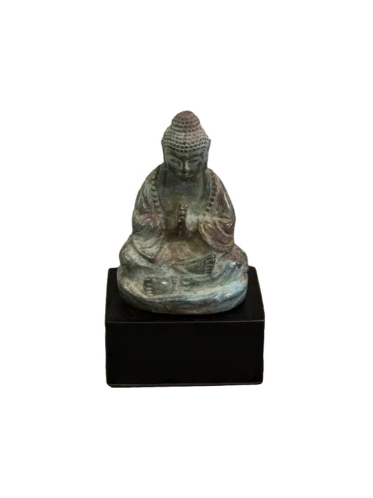 Figur - Praying Buddha Munk (15 cm)