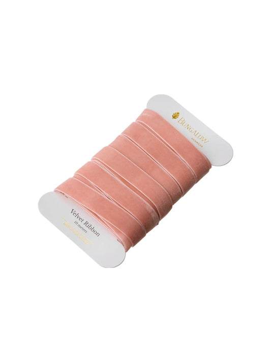 Gavebånd - Fløjl, Pale Pink