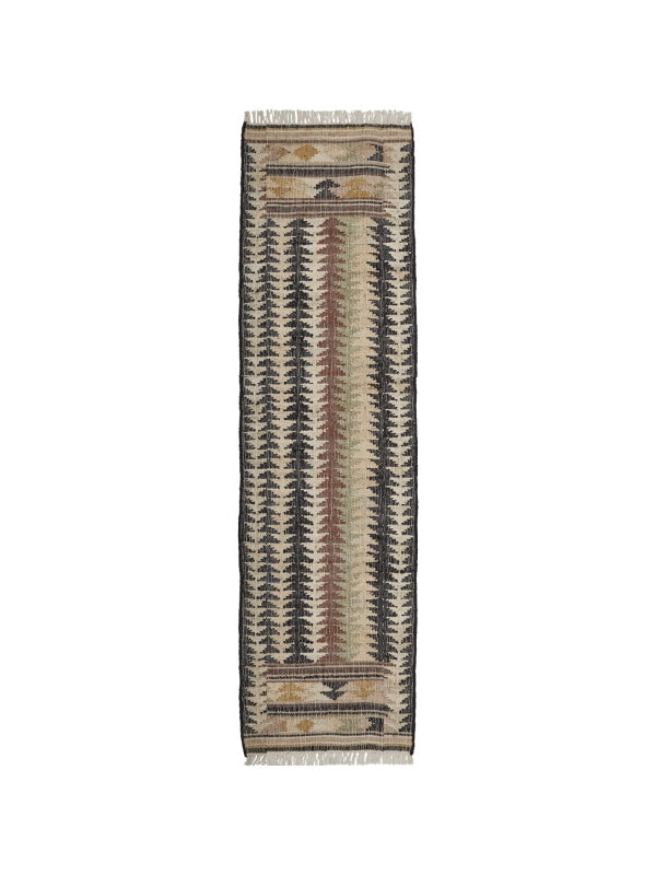 Gulvtæppe - Jute Kelim, Fir